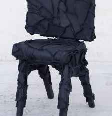 Чехлы на старые стулья из ненужных вещей